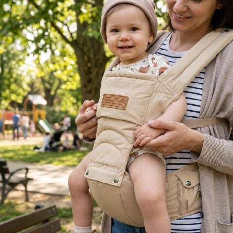 Tommybaby Vauva Hipstar 6 İn 1 Oturaklı Tam Anatomik Lüx Kanguru