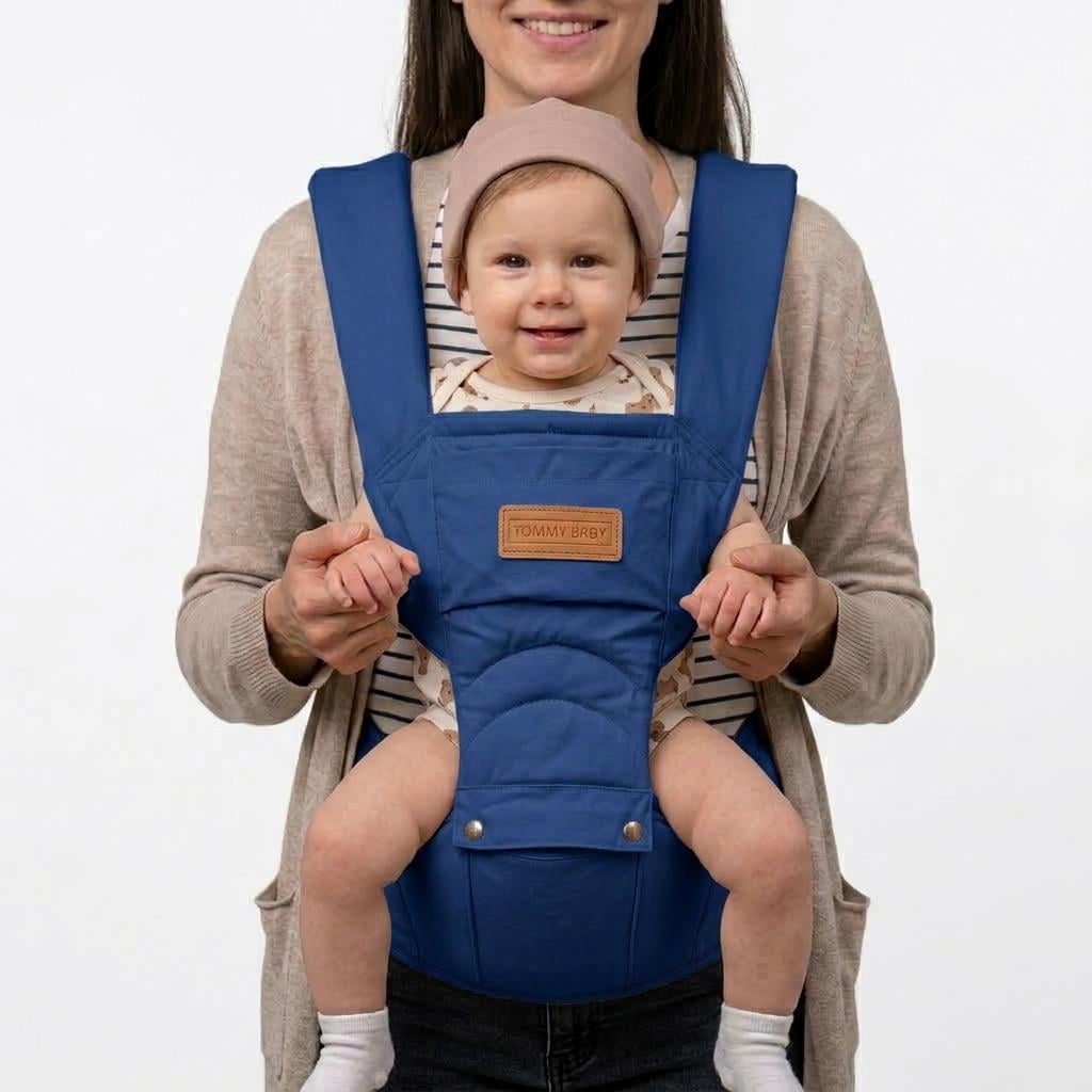 Tommybaby Vauva Hipstar 6 İn 1 Oturaklı Tam Anatomik Lüx Kanguru LACİVERT