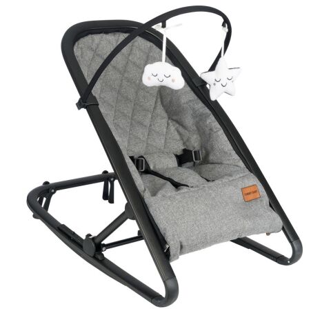 TommyBaby Opera 3 lü Set Kabin Bebek Arabası Oto Koltuk Anakucağı GRİ