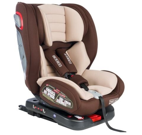 TommyBaby Opera 3 lü Set Kabin Bebek Arabası Oto Koltuk Anakucağı KAHVERENGİ