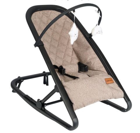 TommyBaby Opera 3 lü Set Kabin Bebek Arabası Oto Koltuk Anakucağı KAHVERENGİ