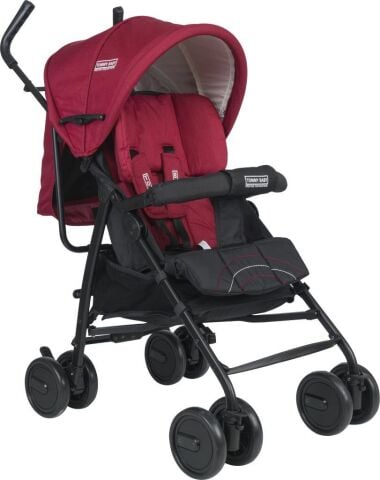 Tommybaby Caprice Tam Yatar Baston Bebek Arabası Puset KIRMIZI