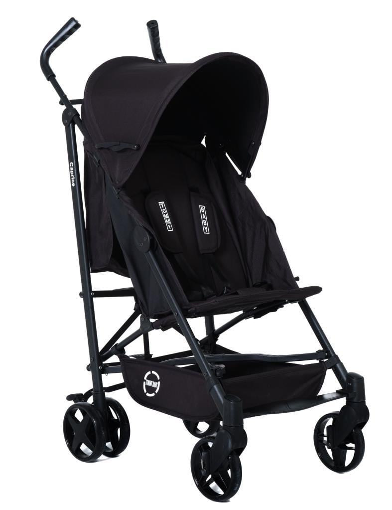 Tommybaby Caprice Tam Yatar Baston Bebek Arabası Puset SİYAH