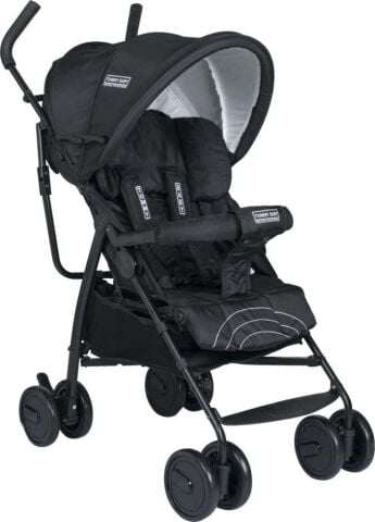 Tommybaby Caprice Tam Yatar Baston Bebek Arabası Puset SİYAH