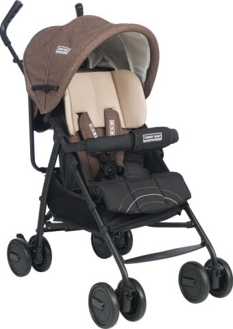 Tommybaby Caprice Tam Yatar Baston Bebek Arabası Puset KAHVE