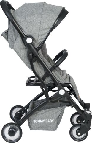TommyBaby Golf Kabin Bebek Arabası Black Kabin Boy GRİ