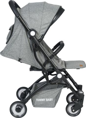 TommyBaby Golf Kabin Bebek Arabası Black Kabin Boy GRİ