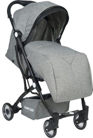 TommyBaby Golf Kabin Bebek Arabası Black Kabin Boy GRİ