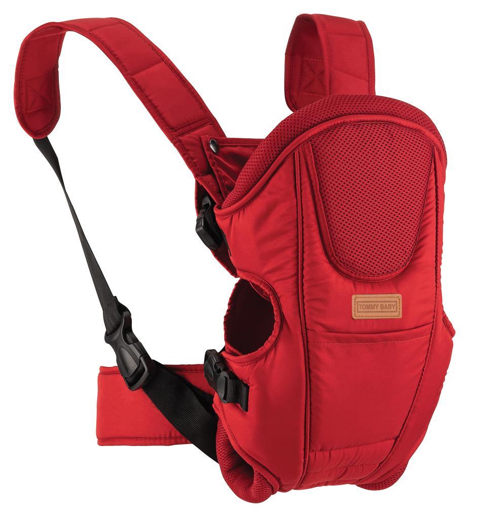TommyBaby Loft Konforlu Bebek Taşıma Kanguru KIRMIZI