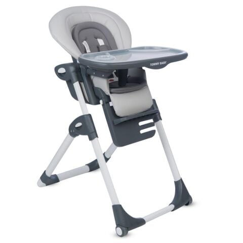 TommyBaby Premium Lüx Mama Sandalyesi SİYAH