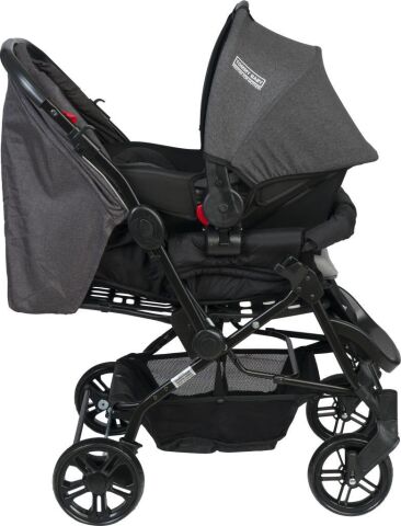 TommyBaby Elegant Travel  Çift Yönlü Bebek Arabası Seyahat Sistem Puset ANTRASİT