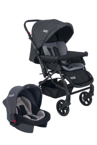TommyBaby Elegant Travel  Çift Yönlü Bebek Arabası Seyahat Sistem Puset ANTRASİT
