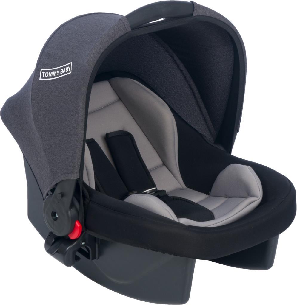TommyBaby Lüx Pedli Aparatlı Bebek Taşıma Puset Anakucağı ANTRASİT