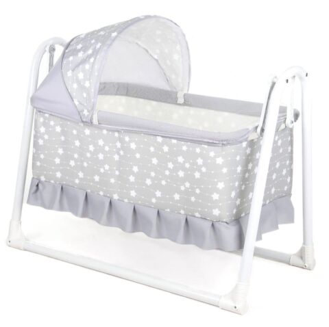 TommyBaby Yuvam Lüx Sepet Beşik Portatif Bebek Beşiği Sallanır Beşik MÜRDÜM