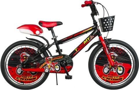 TommyBike 20 jant Bisiklet Lüx Aksesuarlı Cocuk Bisikleti 6 -10 Yaş PEMBE