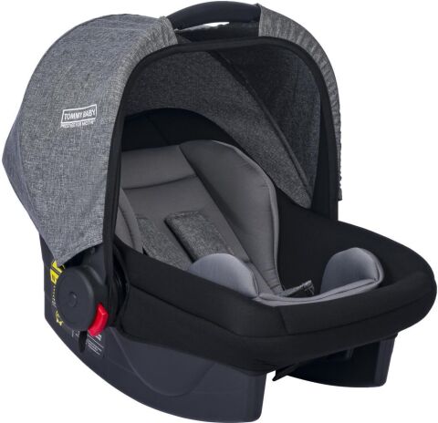 TommyBaby Mia Kabin Travel Bebek Arabası Black Kabin Boy GRİ