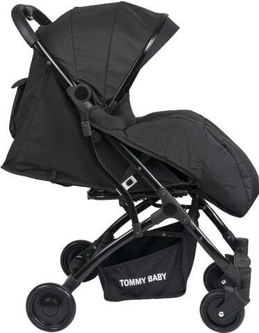 TommyBaby Mia Kabin Travel Bebek Arabası Black Kabin Boy SİYAH