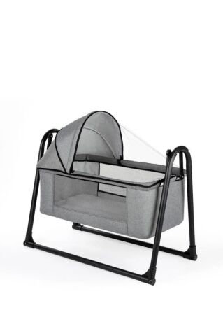 Tommybaby Elegant Yenidoğan Seti Bebek Arabası Beşik Ana Kucağı GRİ