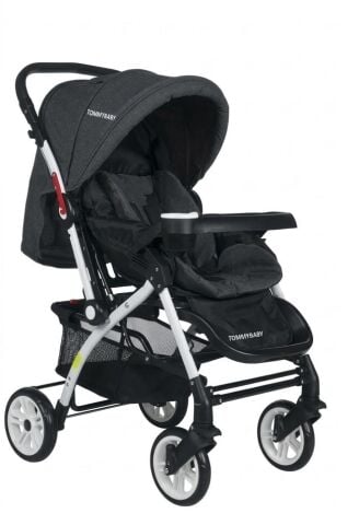 Tommybaby Eagle Alüminyum Lüx Çift Yön Bebek Arabası BEJ
