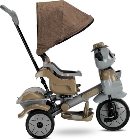 Babyhope 127 Little Panda 3 Tekerlekli İtmeli Bisiklet KAHVE