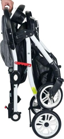 Tommybaby Eagle Alüminyum Lüx Çift Yön Bebek Arabası ANTRASİT