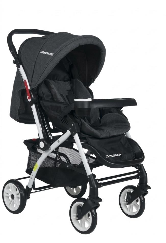 Tommybaby Eagle Alüminyum Lüx Çift Yön Bebek Arabası ANTRASİT