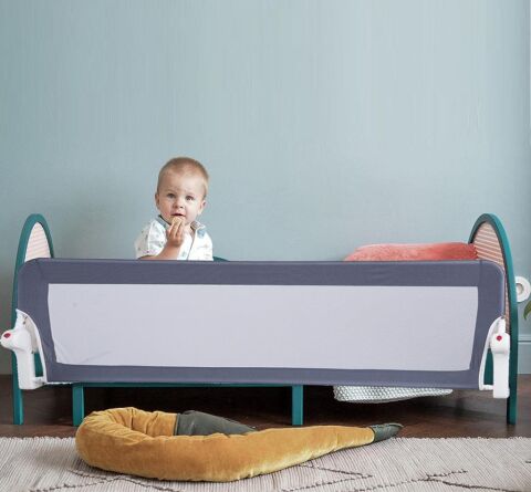 Tommybaby Katlanır Yatak Bariyeri Bebek Yatak Korkuluğu 150 cm