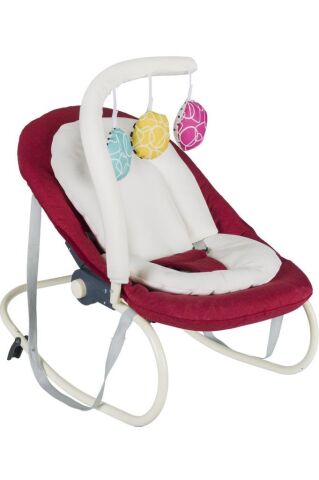 Tommybaby Maria Lüx Oyuncaklı Ana Kucağı KIRMIZI