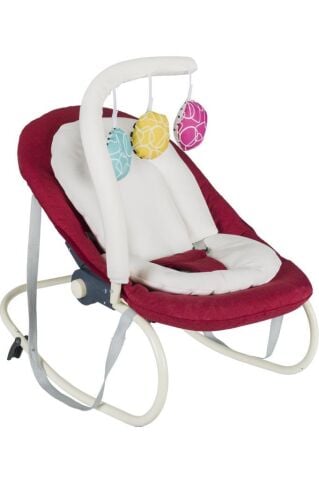 Tommybaby Maria Lüx Oyuncaklı Ana Kucağı KIRMIZI