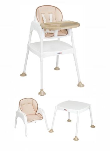 TommyBaby 3 in 1 Çalışma Masalı ve Pedli Mama Sandalyesi