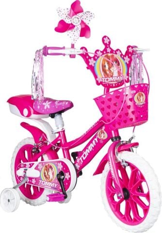 TommyBaby 15 Jant Çocuk Bisiklet 4-5-6 Yaş PEMBE
