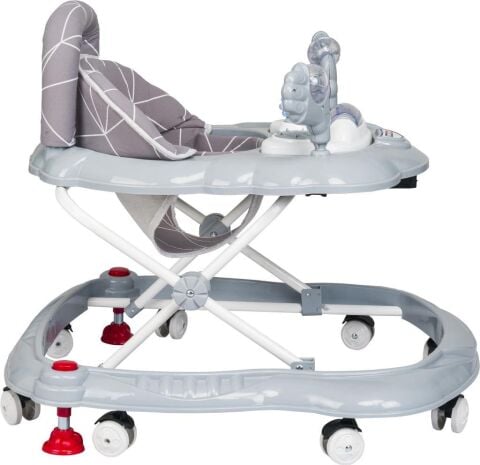 TommyBaby İlk Adım Müzikli Yürüteç Oyuncaklı Yürüteç Müzikli Yürüteç Oyuncaklı Yürüteç GRİ