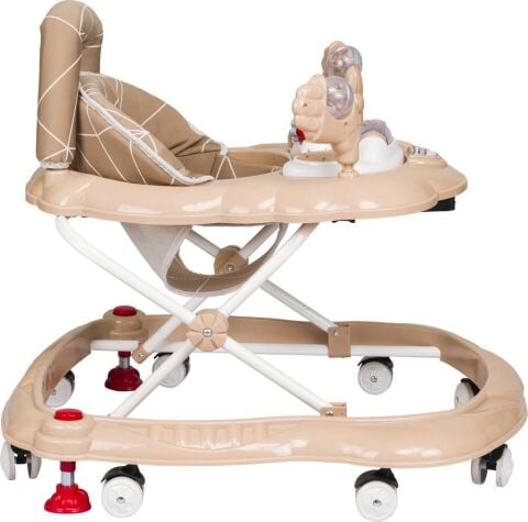 TommyBaby İlk Adım Müzikli Yürüteç Oyuncaklı Yürüteç Müzikli Yürüteç Oyuncaklı Yürüteç GRİ