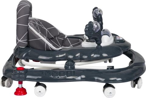 TommyBaby İlk Adım Müzikli Yürüteç Oyuncaklı Yürüteç Müzikli Yürüteç Oyuncaklı Yürüteç ANTRASİT