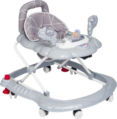 TommyBaby İlk Adım Müzikli Yürüteç Oyuncaklı Yürüteç Müzikli Yürüteç Oyuncaklı Yürüteç GRİ