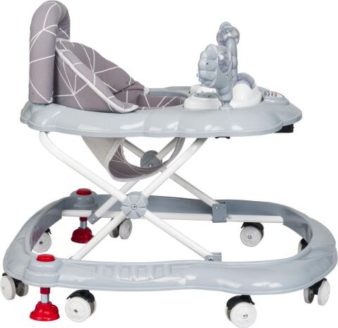 TommyBaby İlk Adım Müzikli Yürüteç Oyuncaklı Yürüteç Müzikli Yürüteç Oyuncaklı Yürüteç GRİ