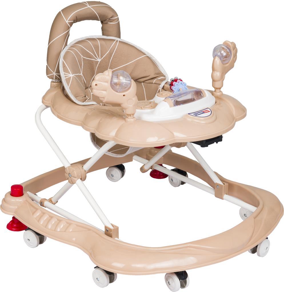 TommyBaby İlk Adım Müzikli Yürüteç Oyuncaklı Yürüteç Müzikli Yürüteç Oyuncaklı Yürüteç KAHVERENGİ