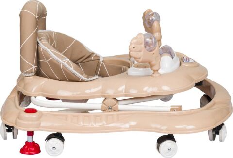 TommyBaby İlk Adım Müzikli Yürüteç Oyuncaklı Yürüteç Müzikli Yürüteç Oyuncaklı Yürüteç KAHVERENGİ