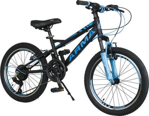 TommyBike Arma 20 Jant Vitesli Bisiklet Çocuk Bisikleti, 6-10 Yaş, 21 Vitesli MAVİ