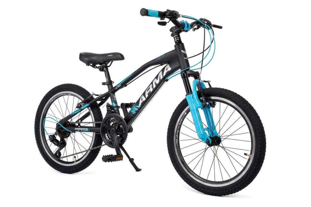 TommyBike Arma 20 Jant Vitesli Bisiklet Çocuk Bisikleti, 6-10 Yaş, 21 Vitesli MAVİ