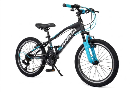 TommyBike Arma 20 Jant Vitesli Bisiklet Çocuk Bisikleti, 6-10 Yaş, 21 Vitesli MAVİ