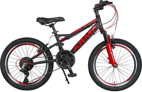 TommyBike Arma 20 Jant Vitesli Bisiklet Çocuk Bisikleti, 6-10 Yaş, 21 Vitesli KIRMIZI