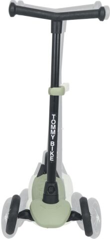 TommyBike MAX 3 Tekerli Scooter Yükseklik Ayarlı Scooter +2 YAŞ Çocuk Scooter IŞIKSIZ YEŞİL