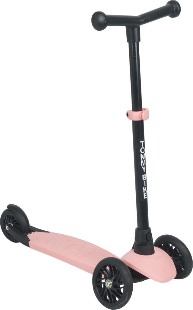 TommyBike MAX 3 Tekerli Scooter Yükseklik Ayarlı Scooter +2 YAŞ Çocuk Scooter IŞIKSIZ PEMBE