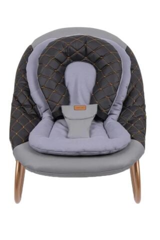 TommyBaby Maria Gold Plus Lüx Oyuncaklı Ana Kucağı GRİ