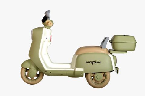 Akülü 3 tekerlekli Çocuk Motoru 6 W Uzaktan Kumandalı 50kilo Taşıma Kapasiteli Müzik Çalarlı 1-6Yaş